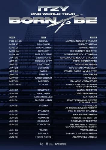 Born to Be World Tour